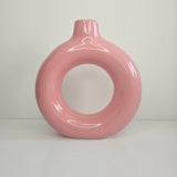 Afriq Loop Vase — Modern Handmade Ceramic Sculpture