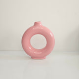 Afriq Loop Vase — Modern Handmade Ceramic Sculpture