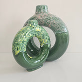 Afriq Loop Vase — Modern Handmade Ceramic Sculpture