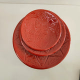 Set of 3 Tizwelt Plates — Traditional Berber Ceramic Tableware