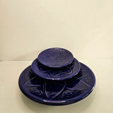 Set of 3 Tizwelt Plates — Traditional Berber Ceramic Tableware