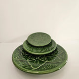 Set of 3 Tizwelt Plates — Traditional Berber Ceramic Tableware