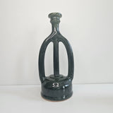 Tamgroute Tazart Candle Holder — Handcrafted Ceramic Sculpture