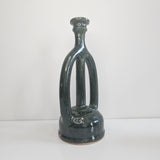 Tamgroute Tazart Candle Holder — Handcrafted Ceramic Sculpture