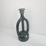 Tamgroute Tazart Candle Holder — Handcrafted Ceramic Sculpture