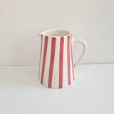 Carafe Stripe Amazigh — Pichet en Céramique Artisanale 800ml