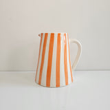 Carafe Stripe Amazigh — Pichet en Céramique Artisanale 800ml