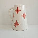 Amazigh Flower Carafe — Hand-Painted Ceramic Pitcher 1.5L