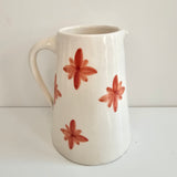 Amazigh Flower Carafe — Hand-Painted Ceramic Pitcher 1.5L