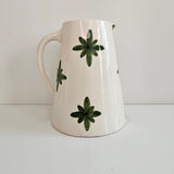 Amazigh Flower Carafe — Hand-Painted Ceramic Pitcher 1.5L