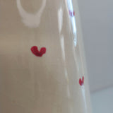 Sketch Carafe or Hearts Carafe — Handcrafted Ceramic Wall Art 1.5L