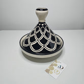 Tagine Éclipse – Céramique Safi Noire Zellige