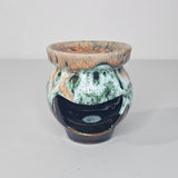 Handmade Pottery Oil Diffuser & Tealight Holder – Earth Tone Glaze