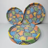 Zellige Festival — Set of Multicolored Ceramic Bowls