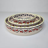 Essaouira Sun — Set of Ceramic Bowls with Berber Hearts