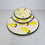 Atlas Lemon Tree – Set of 3 Ceramic Plates