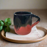 Tasse Nuit Oxyde — Éclat Sculpte en Céramique Beldi