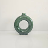 Vase Afriq Loop — Sculpture Moderne en Céramique Artisanale