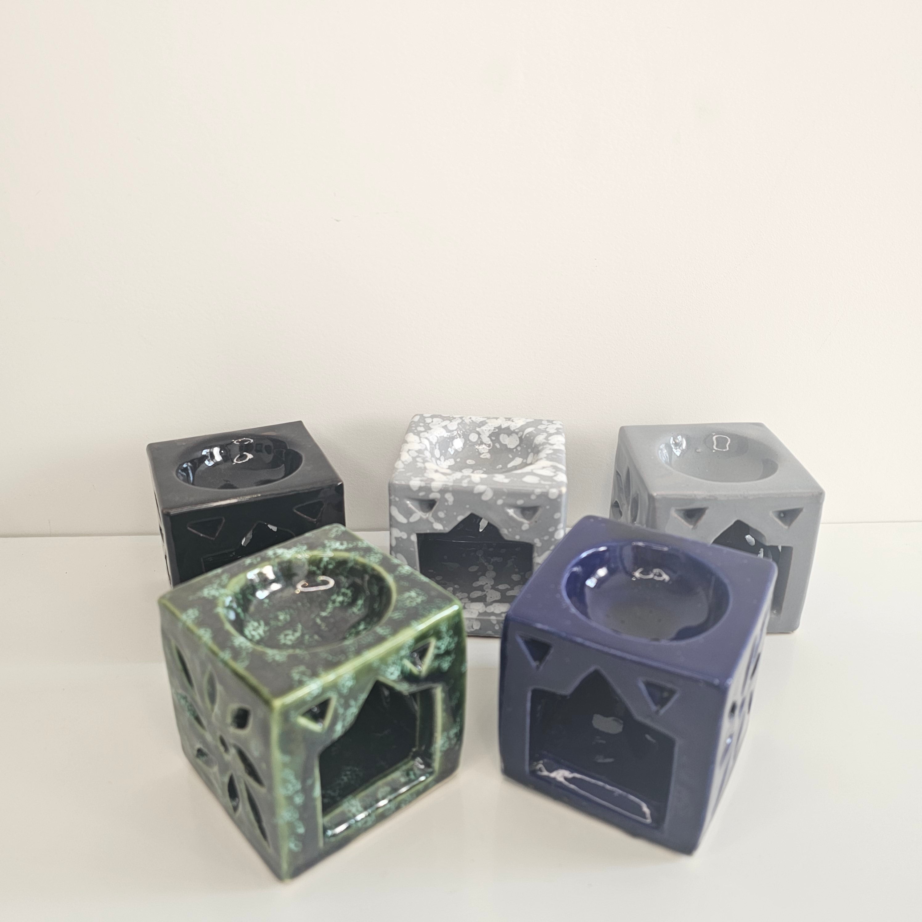 Photophore & Brûle-Parfum Koutoubia  en Céramique Fait Main