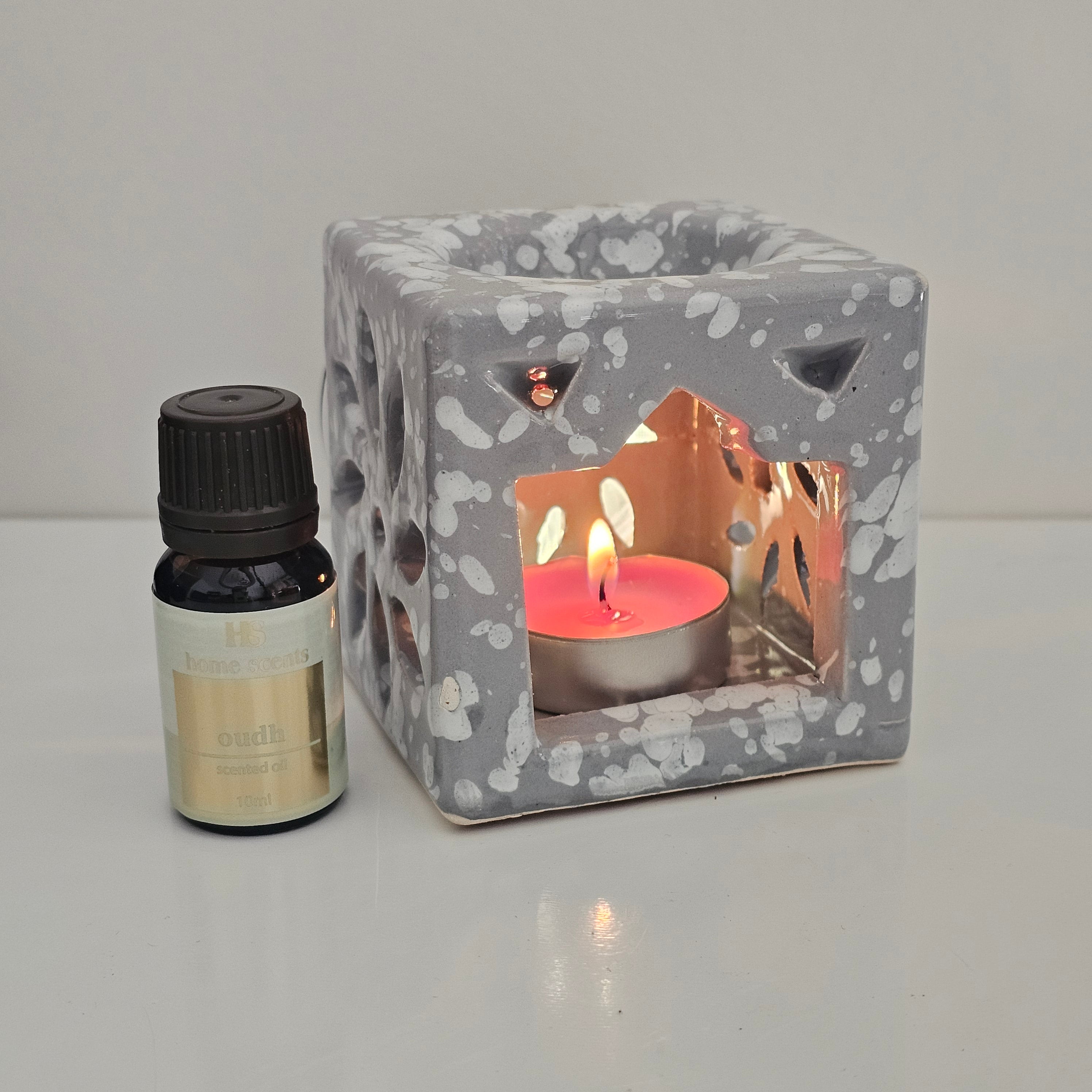 Photophore & Brûle-Parfum Koutoubia  en Céramique Fait Main
