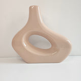 Vase Afriq Orbit — Sculpture Design en Céramique Artisane