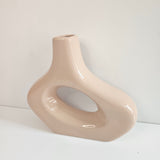Vase Afriq Orbit — Sculpture Design en Céramique Artisane