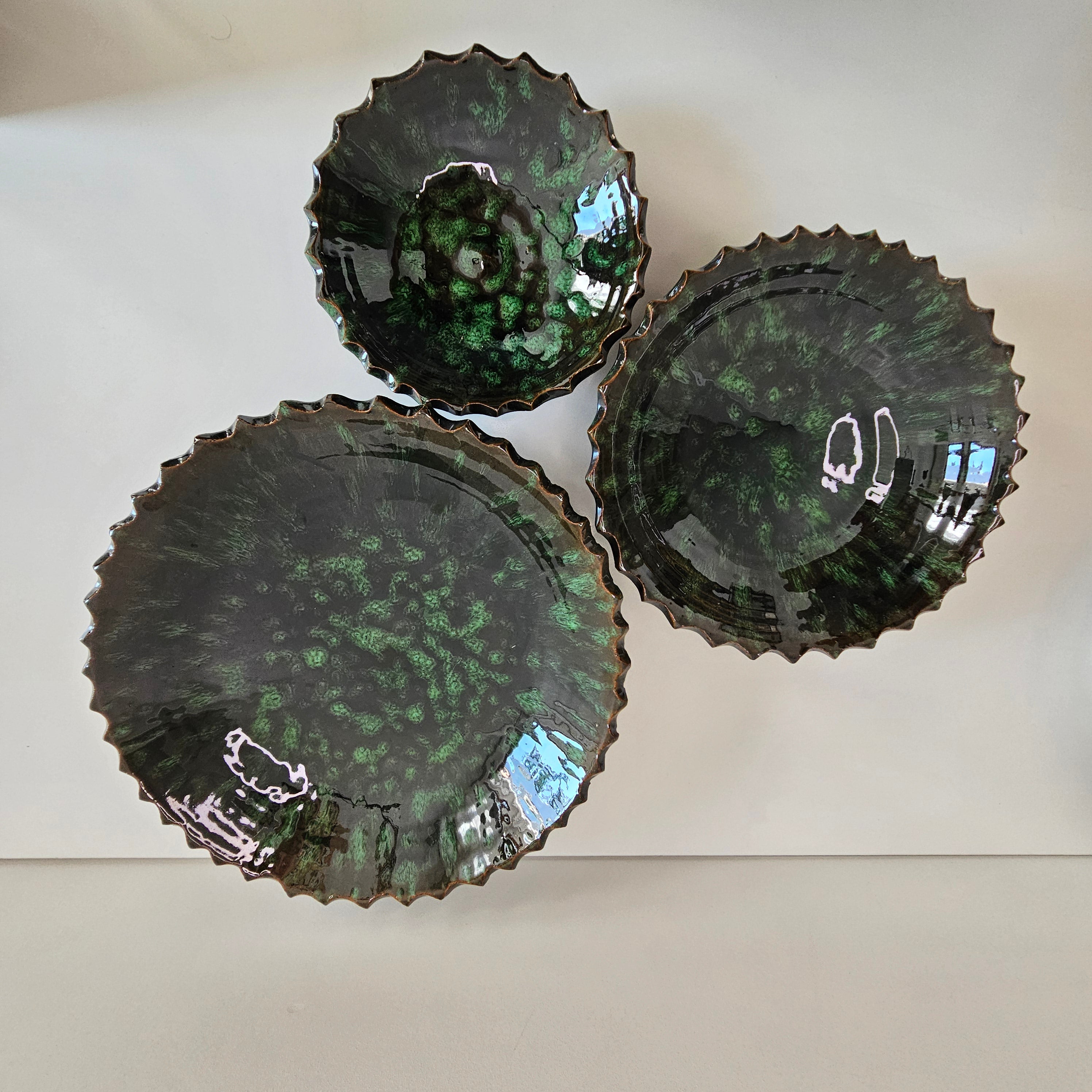 Set de 3 Coupelles Atlas — Vaisselle Artisane en Céramique