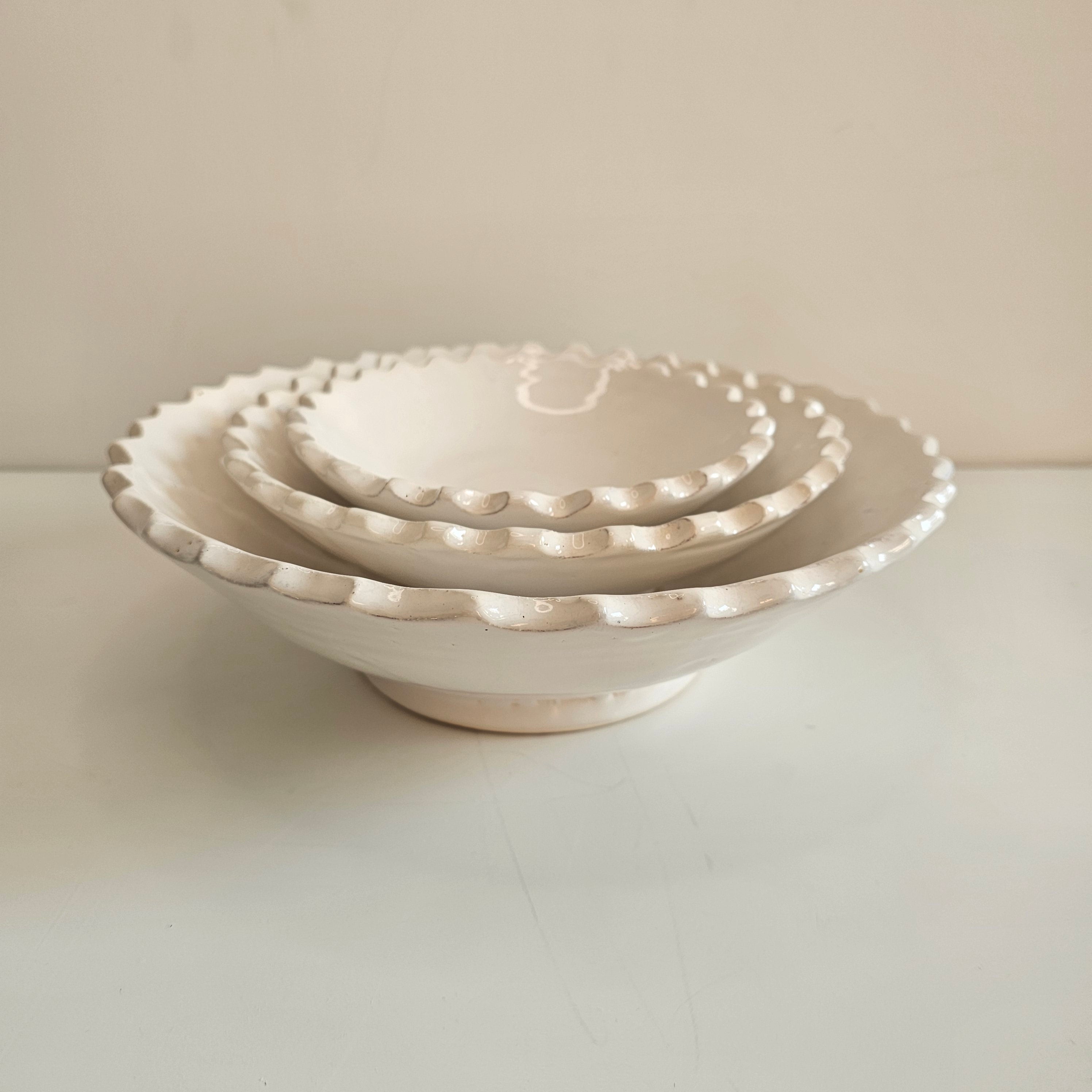 Set de 3 Coupelles Atlas — Vaisselle Artisane en Céramique