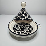 Tagine Éclipse – Céramique Safi Noire Zellige