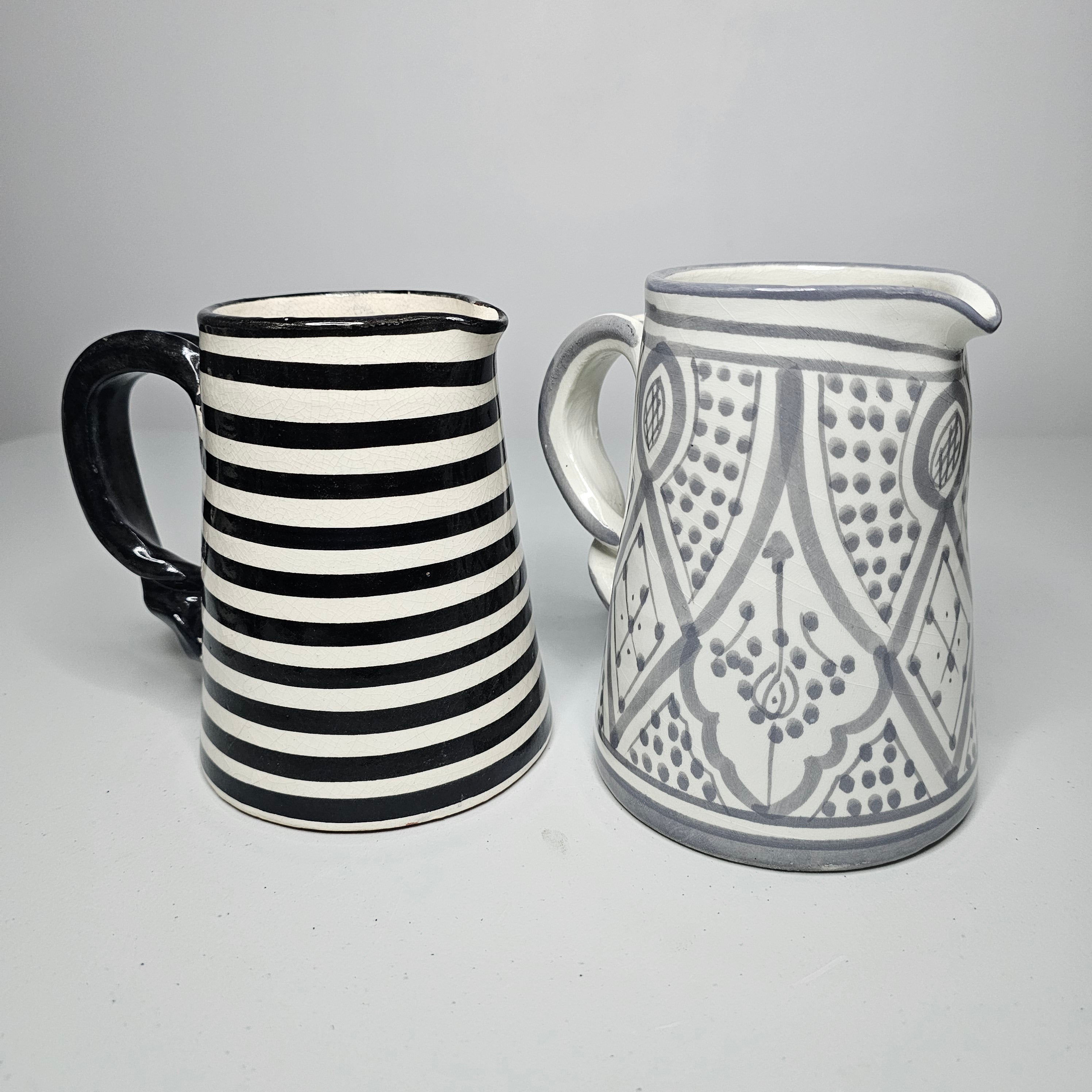 Rayas & Amazigh – Carafes Zellige Bicolores