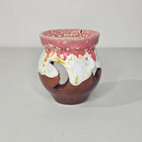 Handmade Pottery Oil Diffuser &amp; Tealight Holder – Earth Tone Glaze