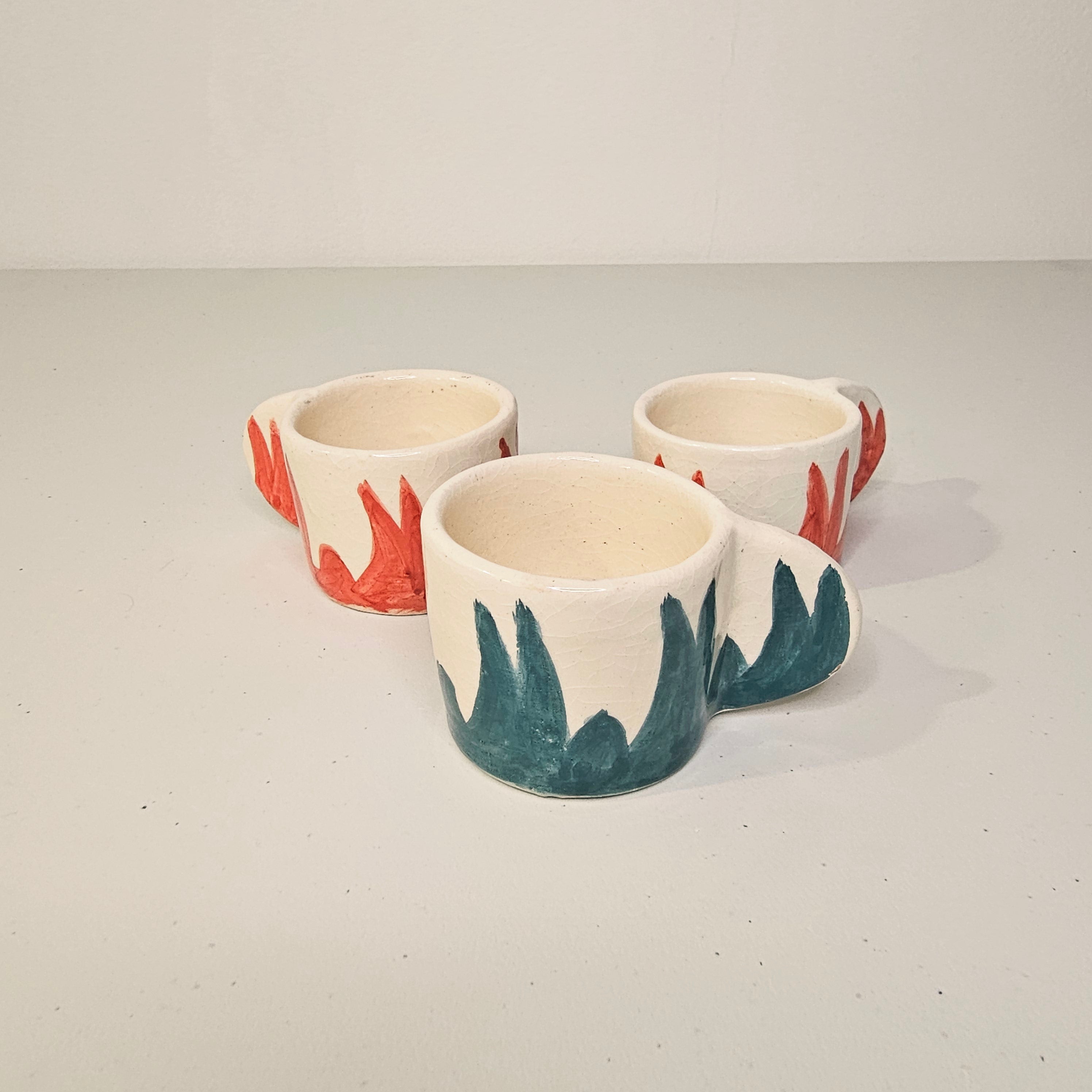 Cups Wave Atlas – Tasses Espresso Contour Flamme