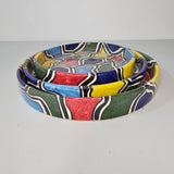 Zellige Festival — Set of Multicolored Ceramic Bowls