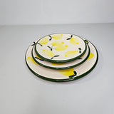 Atlas Lemon Tree – Set of 3 Ceramic Plates