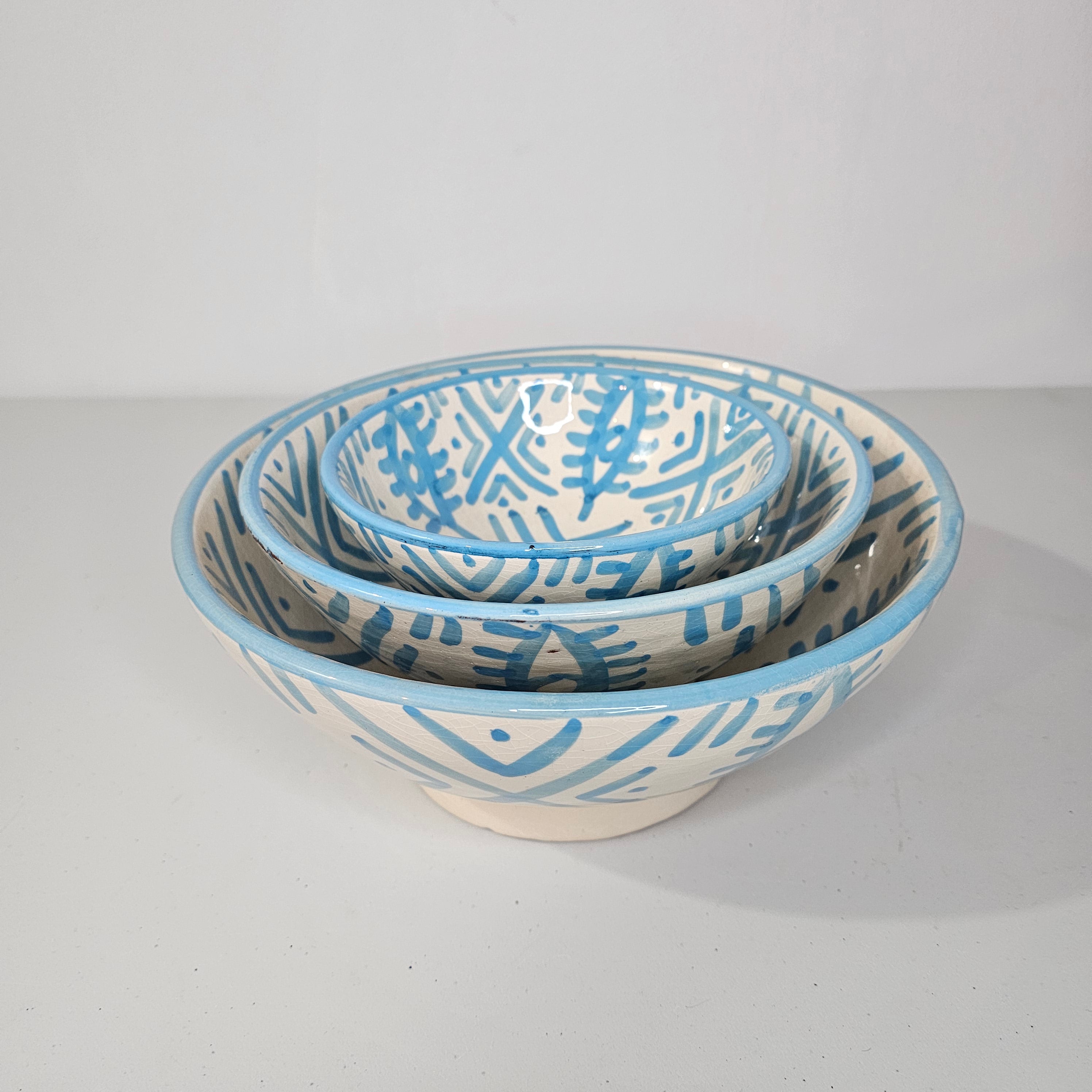 Trio Ritual — Spicy Bark Bowls in Handcrafted Ceramic