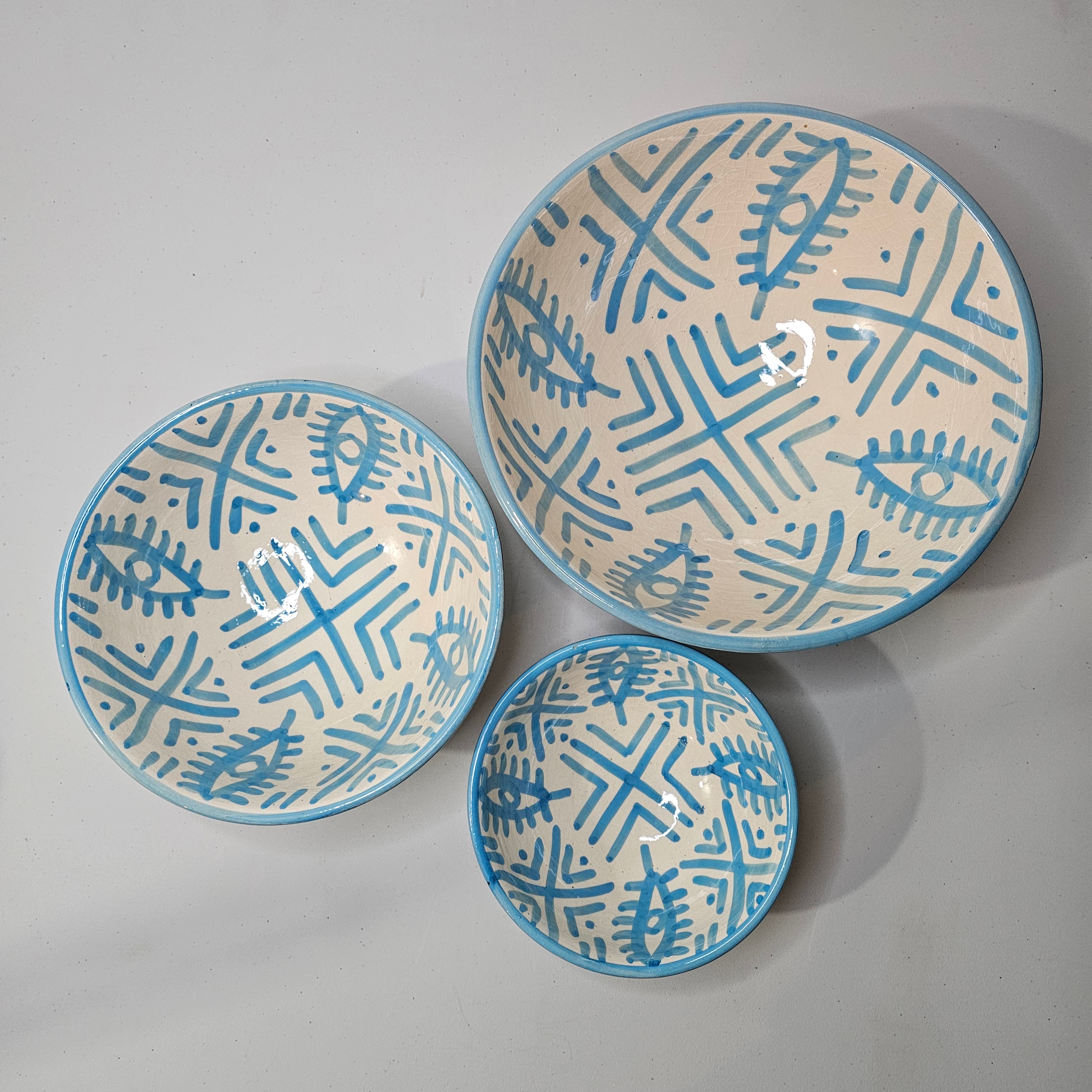 Trio Ritual — Spicy Bark Bowls in Handcrafted Ceramic