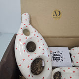 Coffret Cadeau Tayri Duo – Vase Sculpture & Duo de Mugs