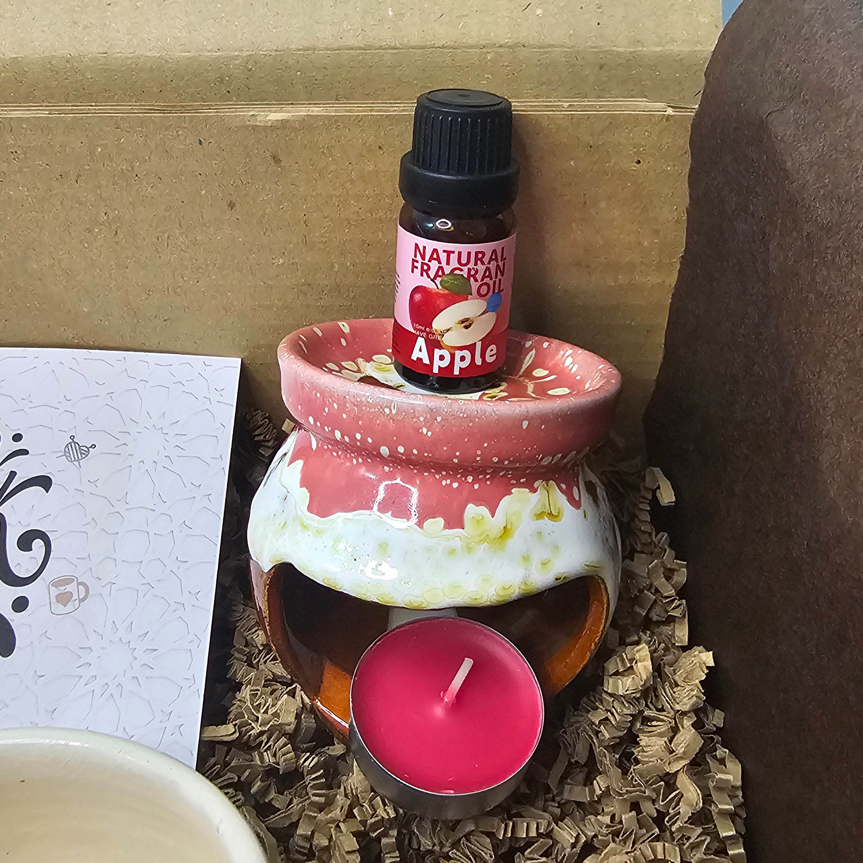 Coffret Cadeau Tayri Rituel Parfumé – Vase, Grand Mug, Photophore