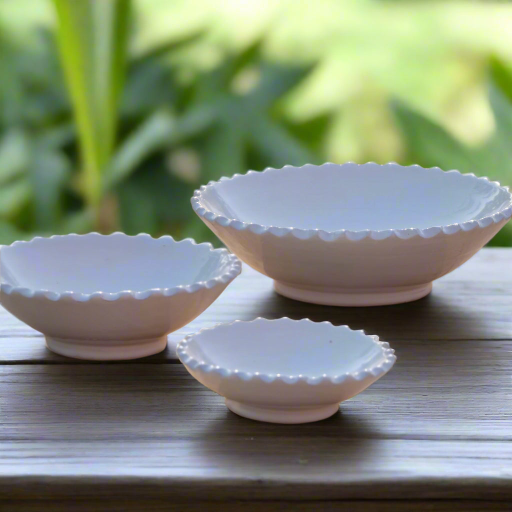 Set de 3 Coupelles Atlas — Vaisselle Artisane en Céramique