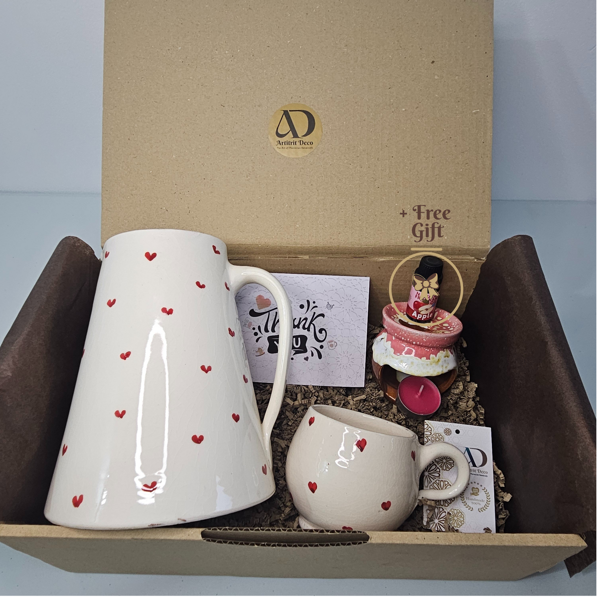 Tayri Sweet Scented Gift Set – Pitcher, Mug and Perfume Burner