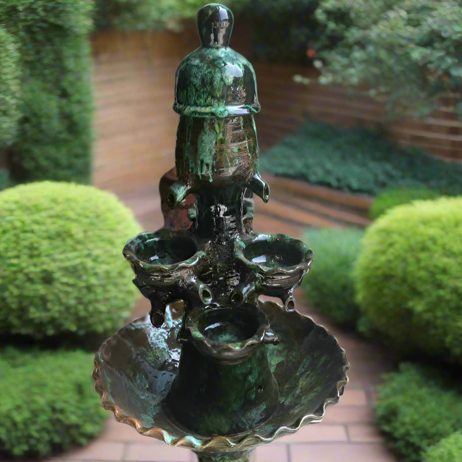 Fontaine titrit Artisanale en Céramique Unique Sur Commande