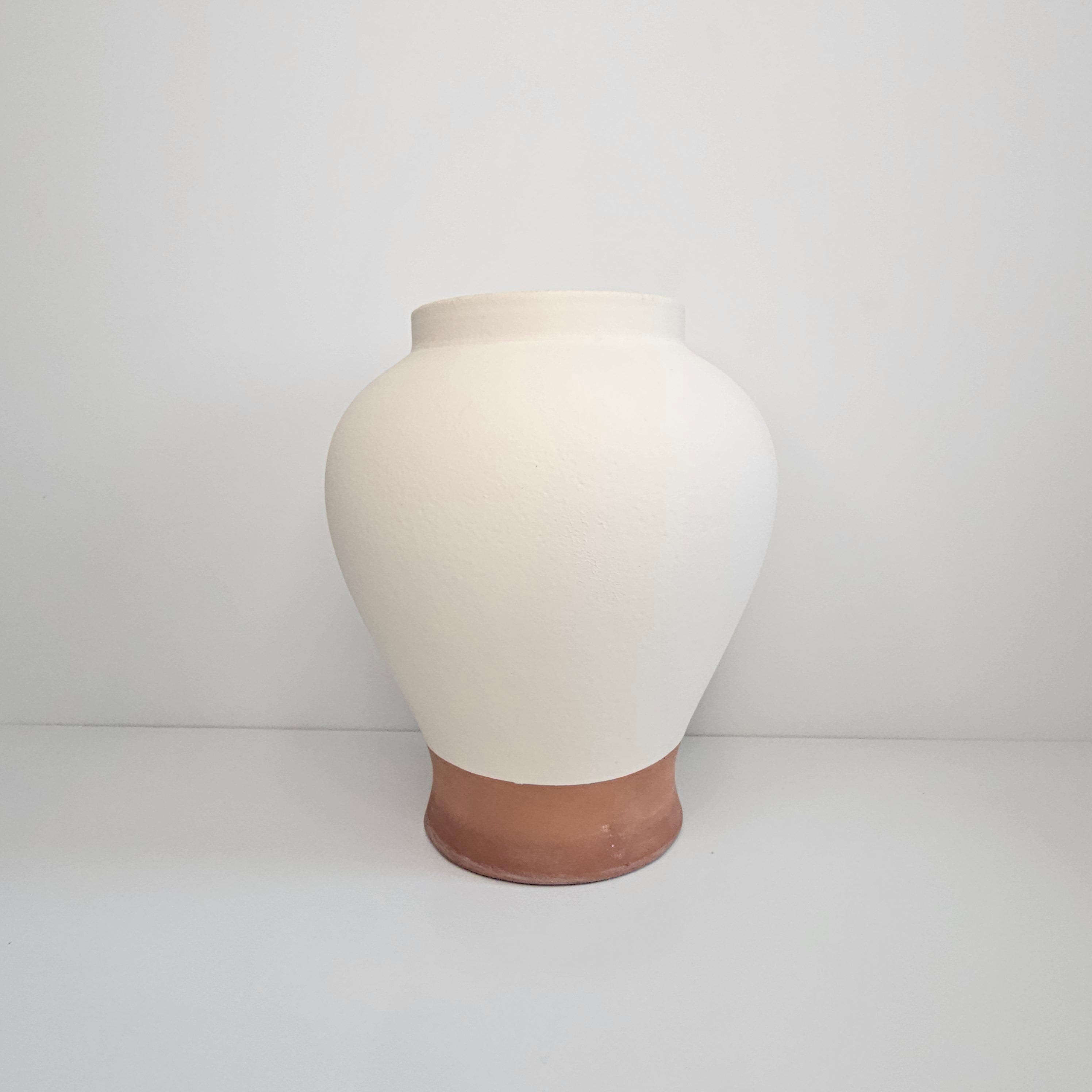 Vase Amazigh Élégance — Céramique Artisanale du Maroc